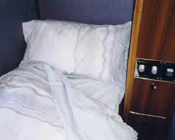 Indian Pacific:  Gold Service roomette (night-time)