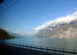Passing the Zurichsee