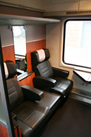 1st class seats on the Munich-Zagreb train