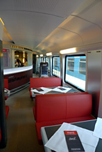 Railjet restaurant car
