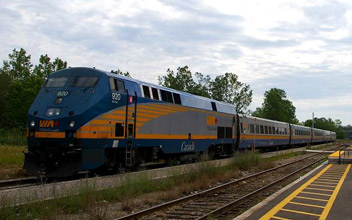 VIA Rail InterCity train