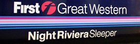 The Night Riviera Sleeper from Cornwall to London with connections for Paris