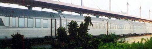 Train 1 (the 'Tren Frances') from Havana to Santiago de Cuba