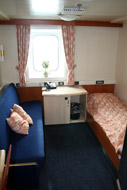 Sirena class cabin on the 'Dana Sirena' to Denmark