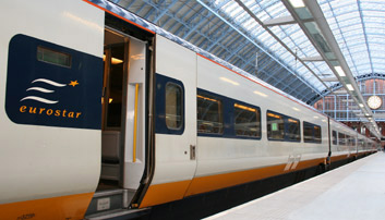 Europe starts on Eurostar at St Pancras...