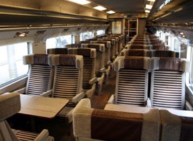 Eurostar second class