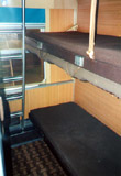 French 1st class 4-berth couchette compartment