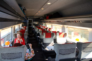 TGV 1st class...