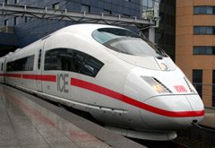 High-speed ICE3 train from Brussels to Cologne & Frankfurt