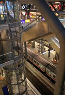 Inside Berlin Hauptbahnhof