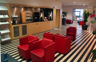 DB first class lounge, Munich