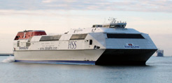 Stena Line's 'HSS' from Holyhead to Ireland