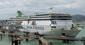 The Irish Ferries Ulysses  Photo courtesy of Irish Ferries
