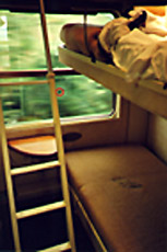 Excelsior sleeper, 2-berth compartment with shower & toilet