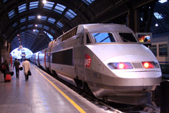 France's 186 mph TGV