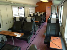 InterCity 1st class (6-seat compartment type)