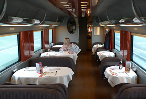 Frecciarossa restaurant car