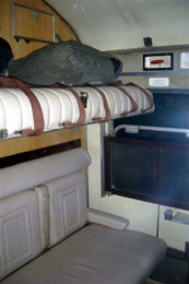 2-berth sleeper on the Nairobi to Kisumu train