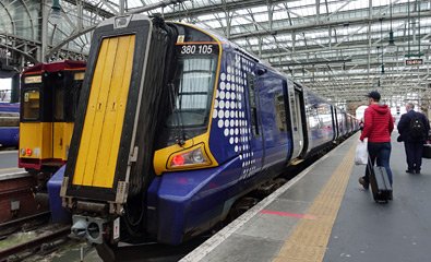 The Scotrail train to Ayr