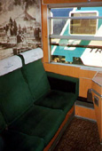 1- 2- or 3- berth sleeper on Italian overnight train - daytime mode