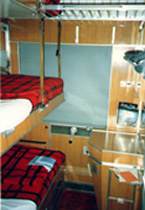 Second class 3-berth room