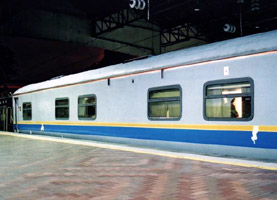 De luxe sleeper, Kuala Lumpur - Singapore overnight train