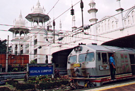 The old Moorish station in Kuala Lumpur, built 1911