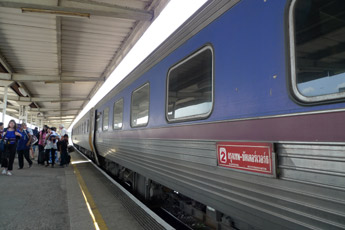 The International Express from Bangkok, arrived at Butterworth