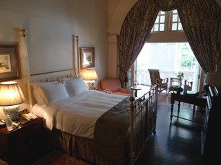 A Grand Suite in the main building at Raffles Hotel