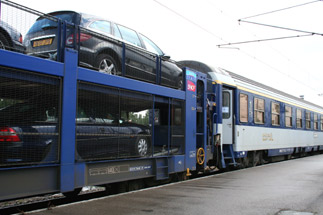 Motorail:  Car-carrying trains across Europe... 