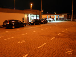 Motorail terminal at Dusseldorf