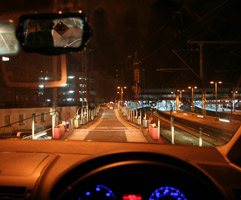 Driving your car onto the DB Autozug