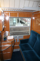2 or 3 bed sleeper in day mode on the Auto Slaap Trein to Italy