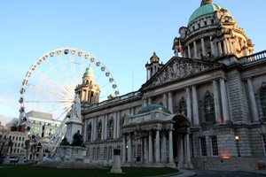 Belfast City Hall and wheel