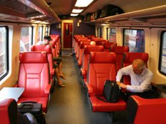 'Benelux' train 1st class