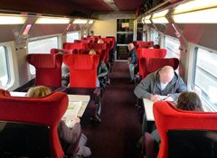 1st class seats on Thalys