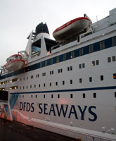 DFDS Seaway's ferry m/v 'Queen of Scandinavia' sails from the UK to Bergen in Norway, year-round