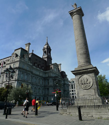 Montreal - Nelson's column