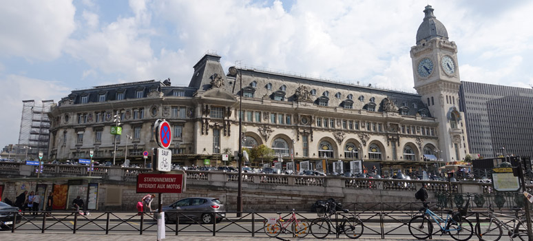 View of the Gare de Lyon