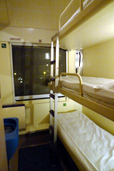 3-berth sleeper (standard type) on the Jan Kiepura
