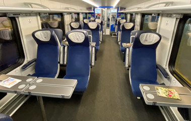Intercity train 1st class