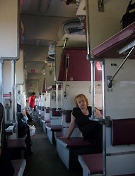 Russian trains: 'Platskartny' class sleepers