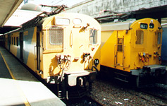 Metro trains at Cape Town