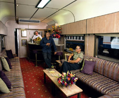 Premier classe lounge car, Cape Town-Johannesburg-Pretoria