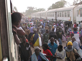 Dakar-Bamako train.  Photo courtesy of Hans Vulink.