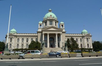 Belgrade Parliament building
