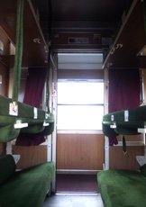 Serbian 6-berth couchettes