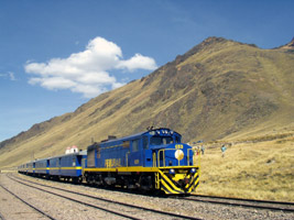 Puno-Cuzco train in Peru