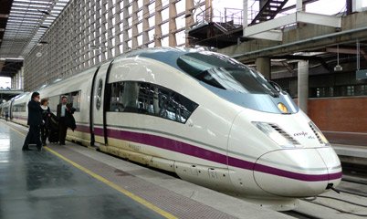 Train travel in Spain