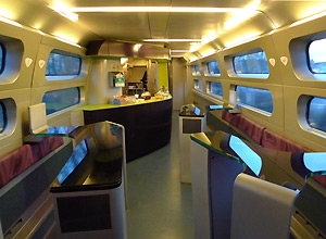 TGV cafe-bar car